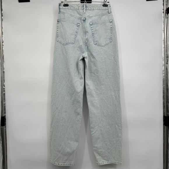 BDG Urban Outfitters High-Rise Baggy Jeans Bleached Light Wash 90’s Skater 28 - Picture 4 of 15